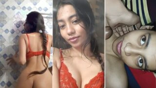 Beautiful Desi MMS GF Pussy Sex and Blowjob