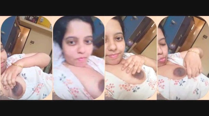 Desi Bhabhi MMS video Play With Her Boob