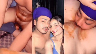 Punjabi BF Eats GF Pussy with Chocolate – Pink Pussy