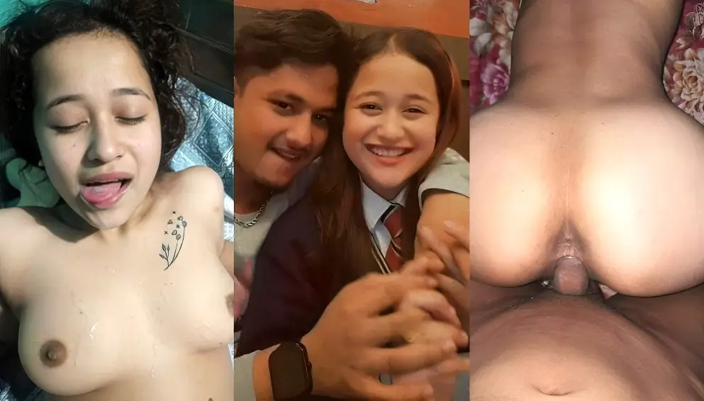Very Cute Nepali Girlfriend Giving Blowjob Fucking