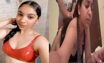 Hot Desi GF ass sex with lover